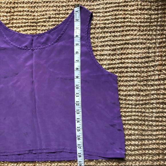 Vintage Silk cropped tank - Picture 3 of 3